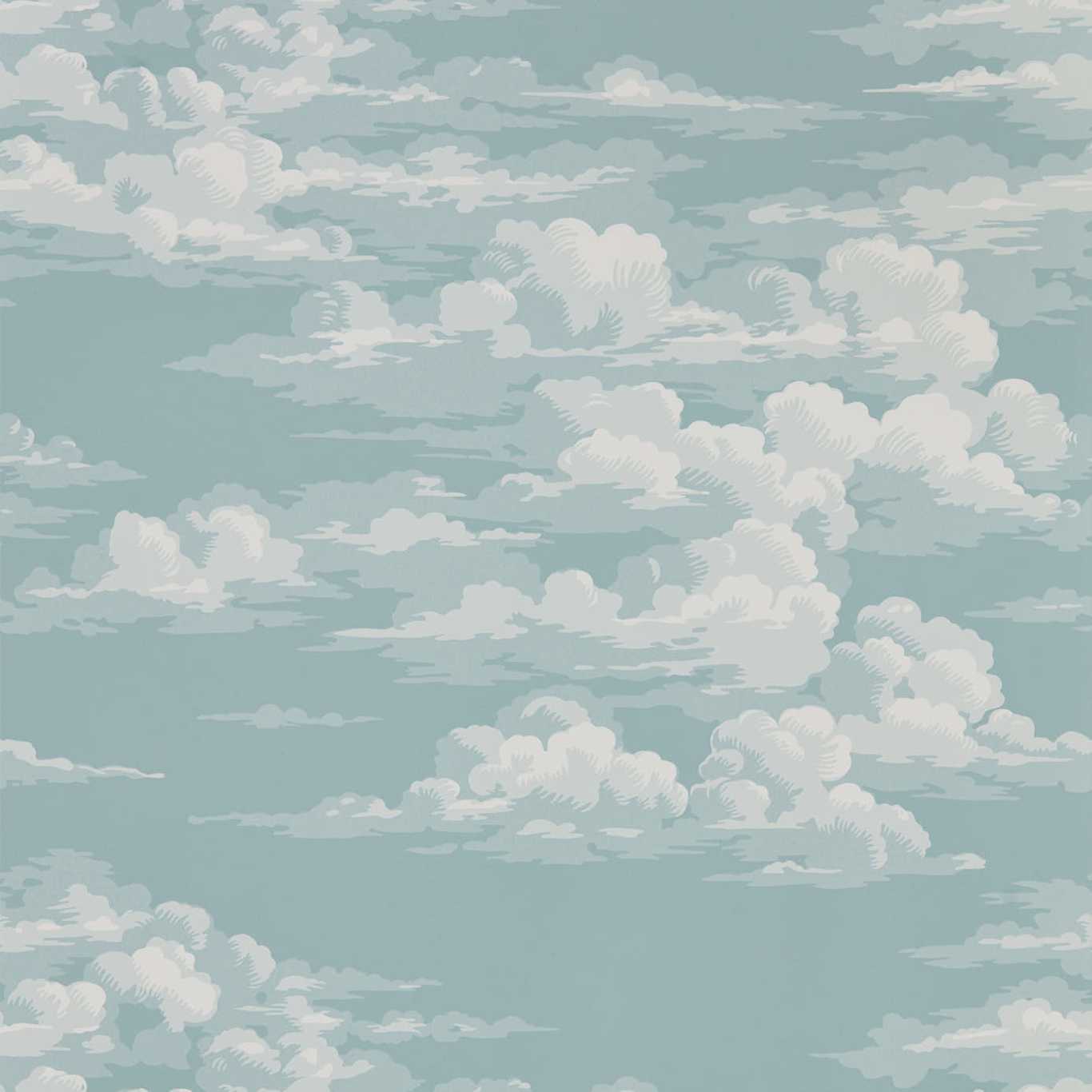 Silvi Clouds Wallpaper by Sanderson