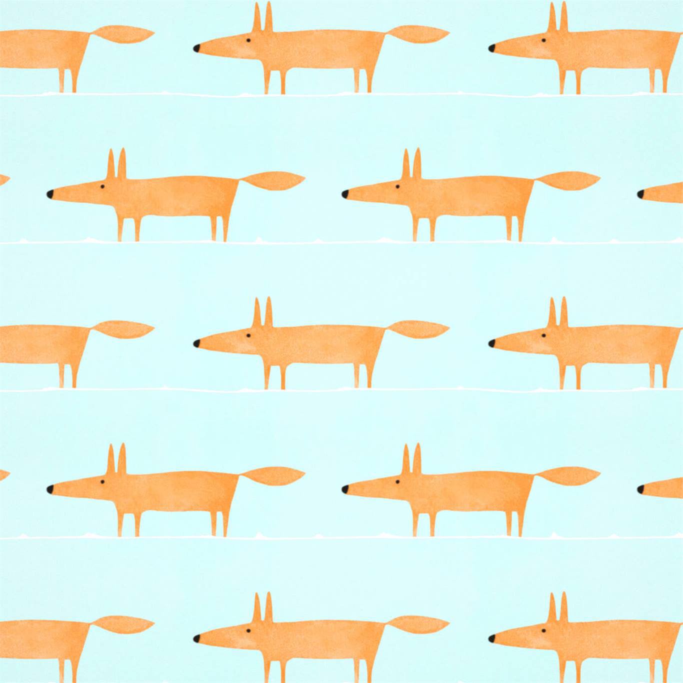 Mr Fox Wallpaper by Scion