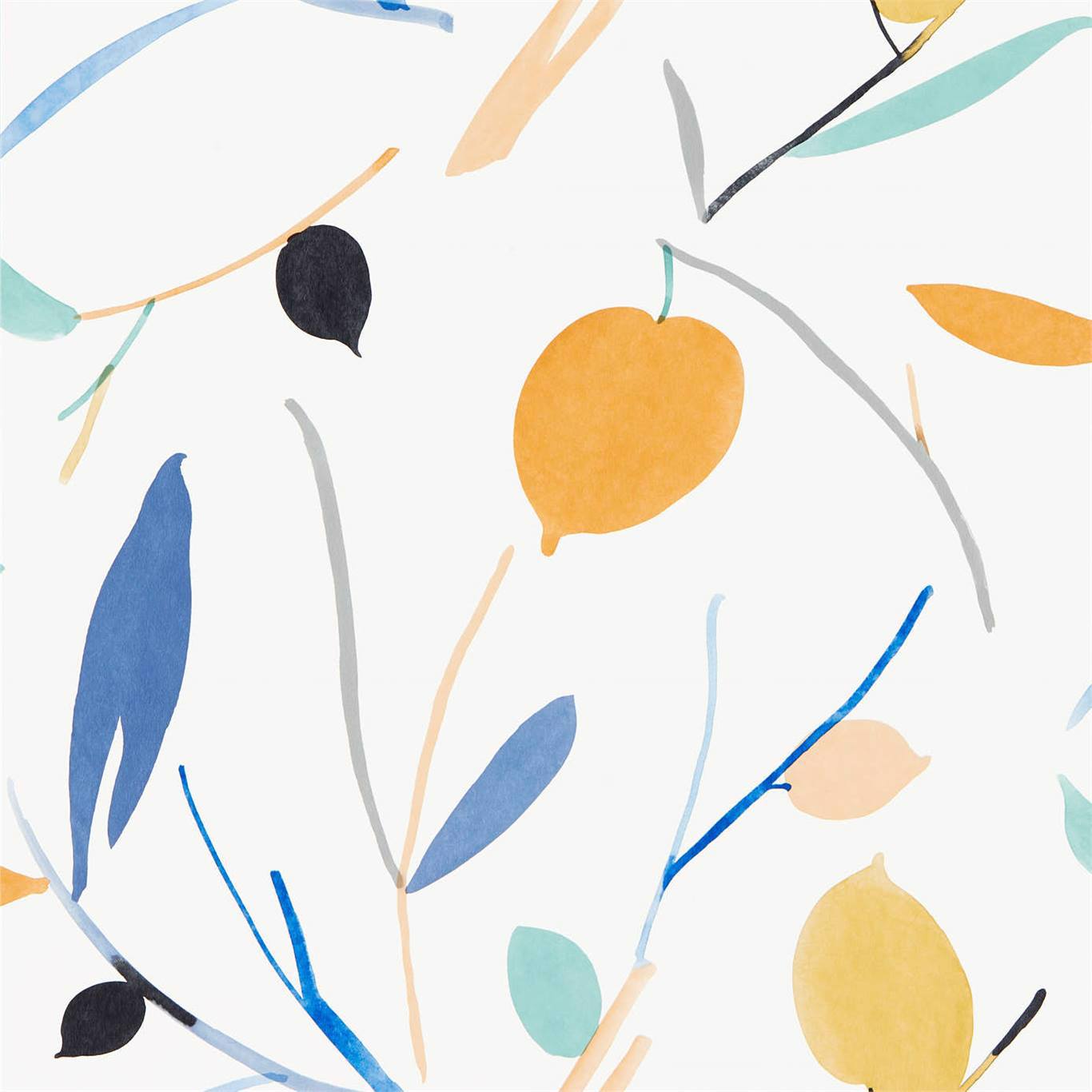 Oxalis Wallpaper by Scion