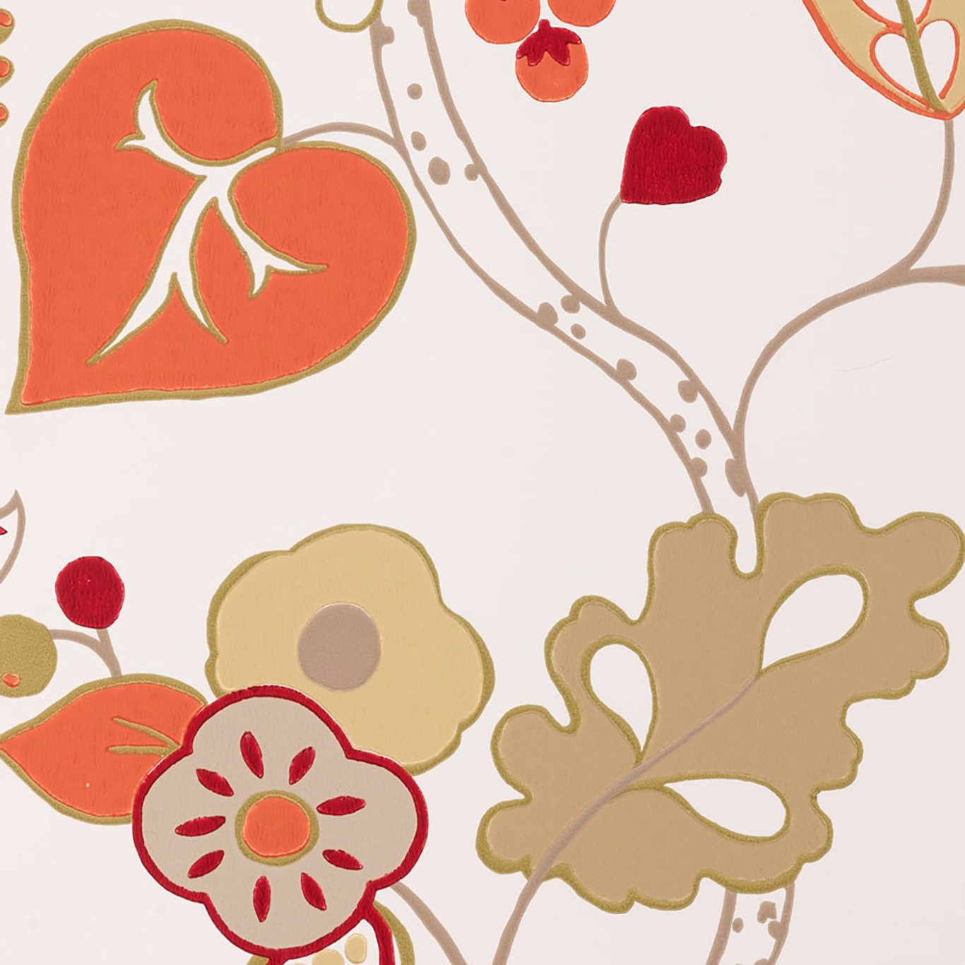 Wild Botanica Wallpaper by Clarke and Clarke