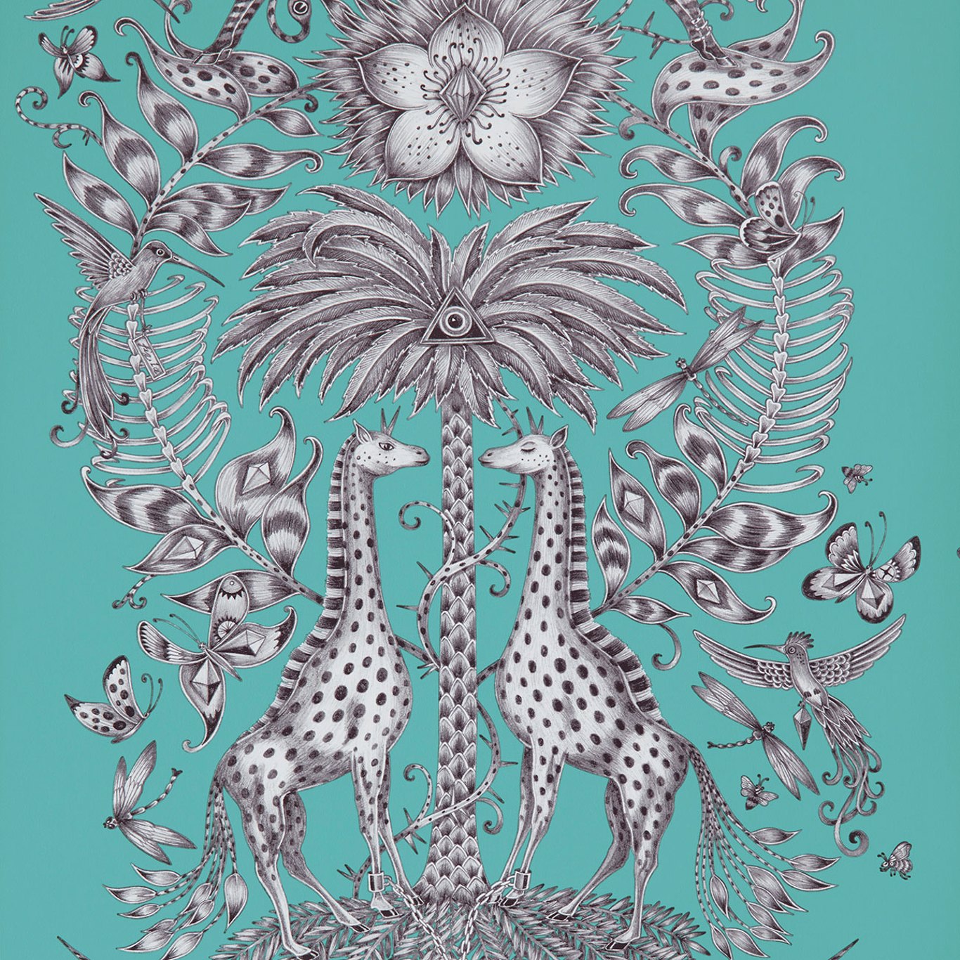 Kruger Wallpaper by Emma Shipley