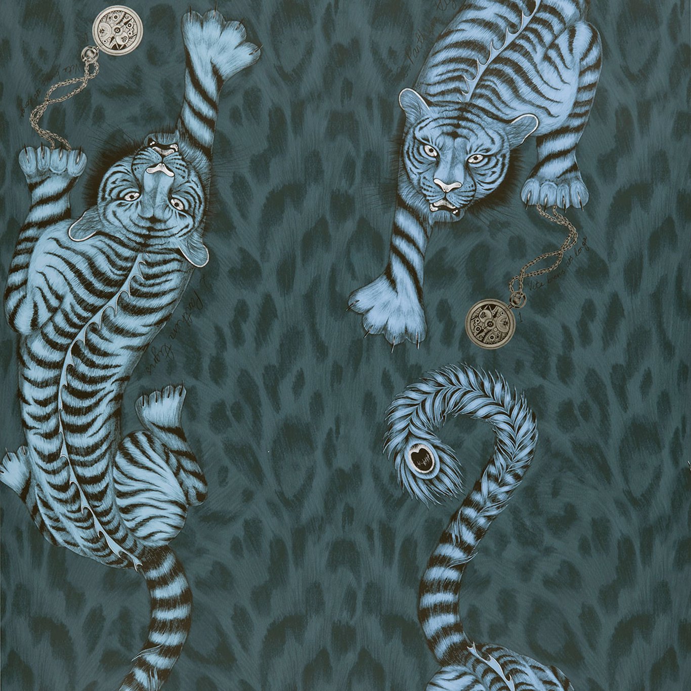 Tigris Wallpaper by Emma Shipley