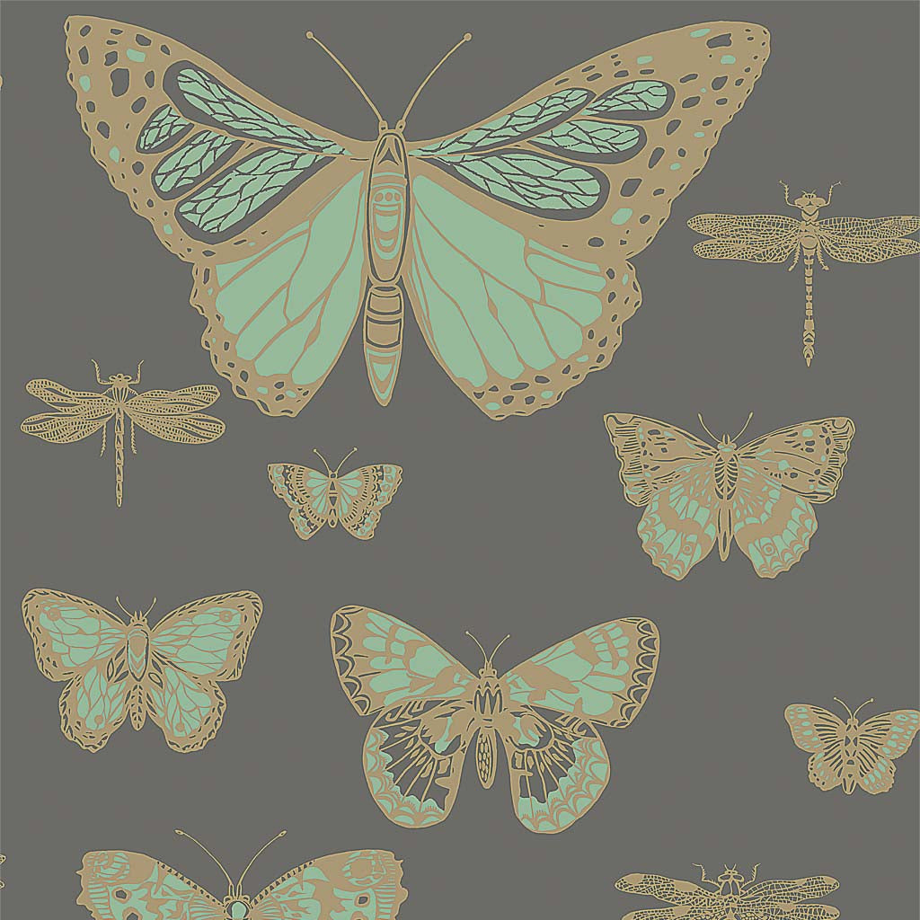 Cole & Son Butterflies And Dragonflies Wallpaper
