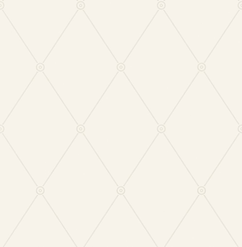 Cole & Son Large Georgian Rope Trellis Wallpaper
