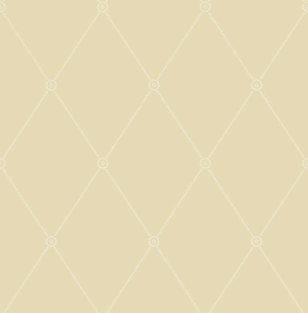 Cole & Son Large Georgian Rope Trellis Wallpaper