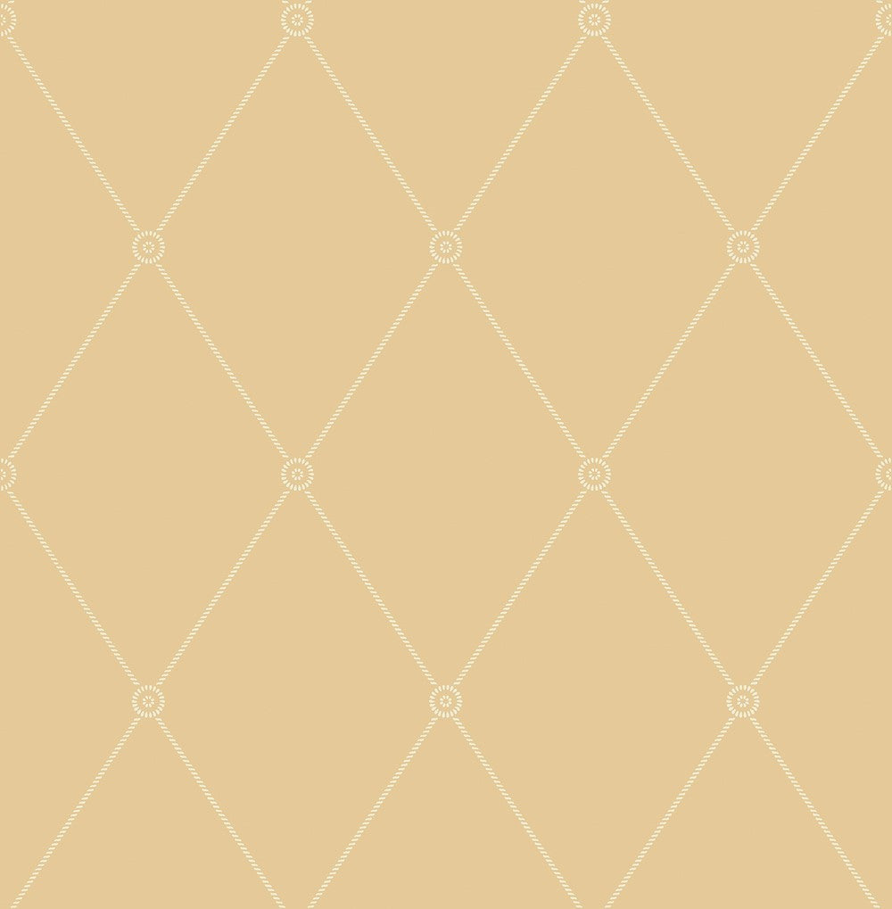 Cole & Son Large Georgian Rope Trellis Wallpaper