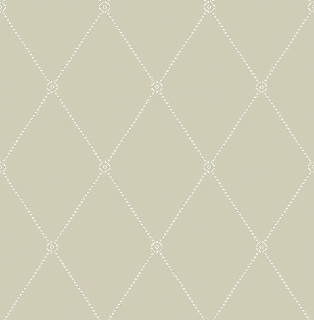 Cole & Son Large Georgian Rope Trellis Wallpaper