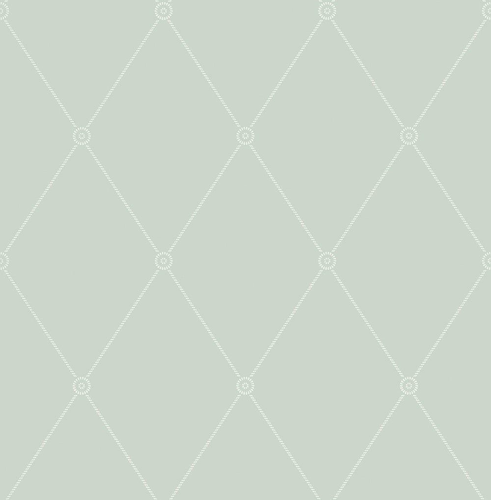 Cole & Son Large Georgian Rope Trellis Wallpaper