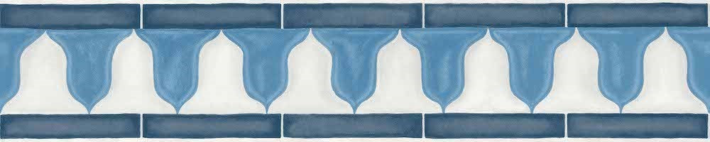 Cole & Son Zellige Border Wallpaper