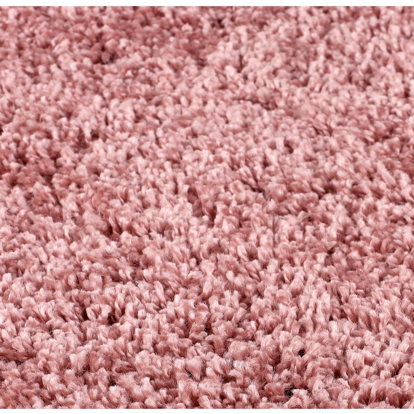 Serene Pink Plain Rug - Pink