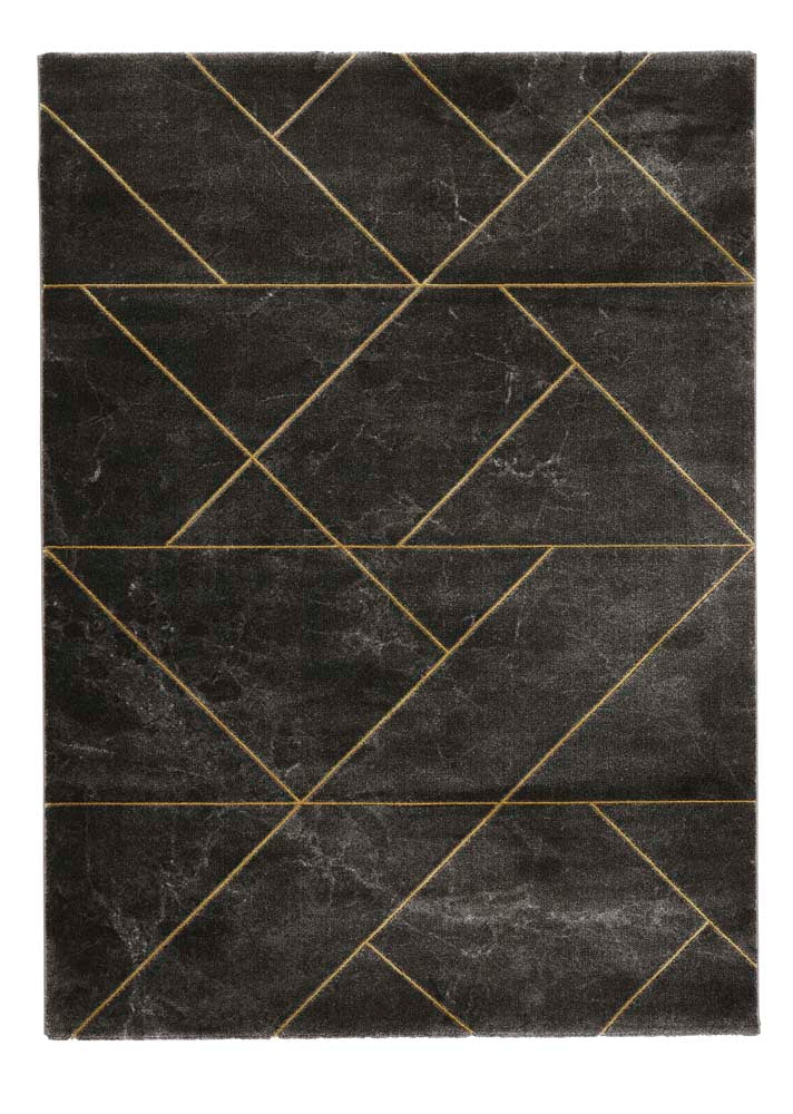 Craft 23486 Dark Grey/Gold Rug