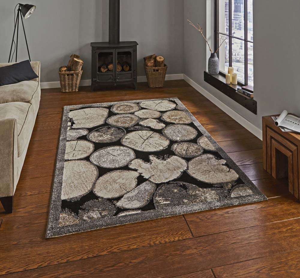 Woodland 4626 Cream/Grey Rug