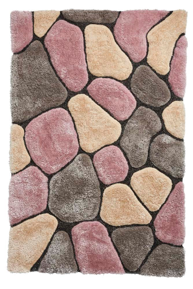 Noble House NH5858 Grey/Rose Rug