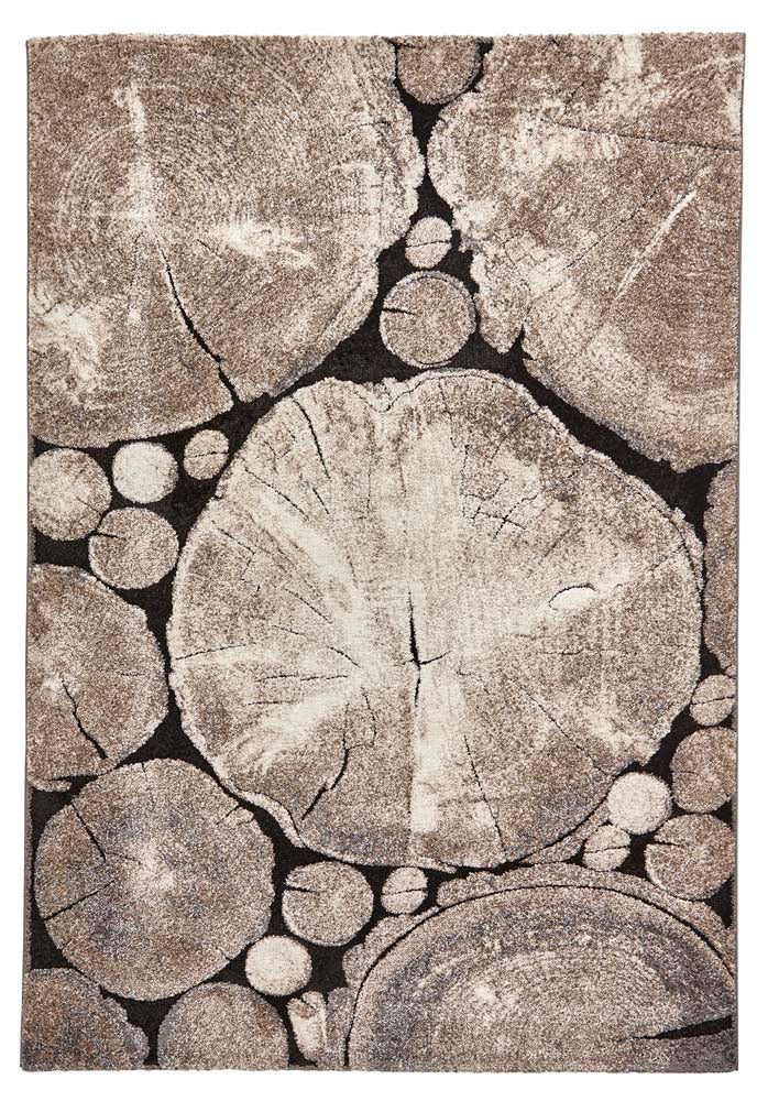 Woodland 6318 Beige/Black Rug
