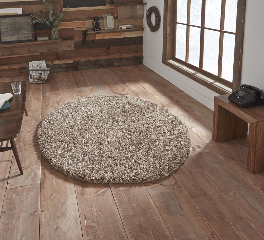 Vista 3547 Beige Circle Rug