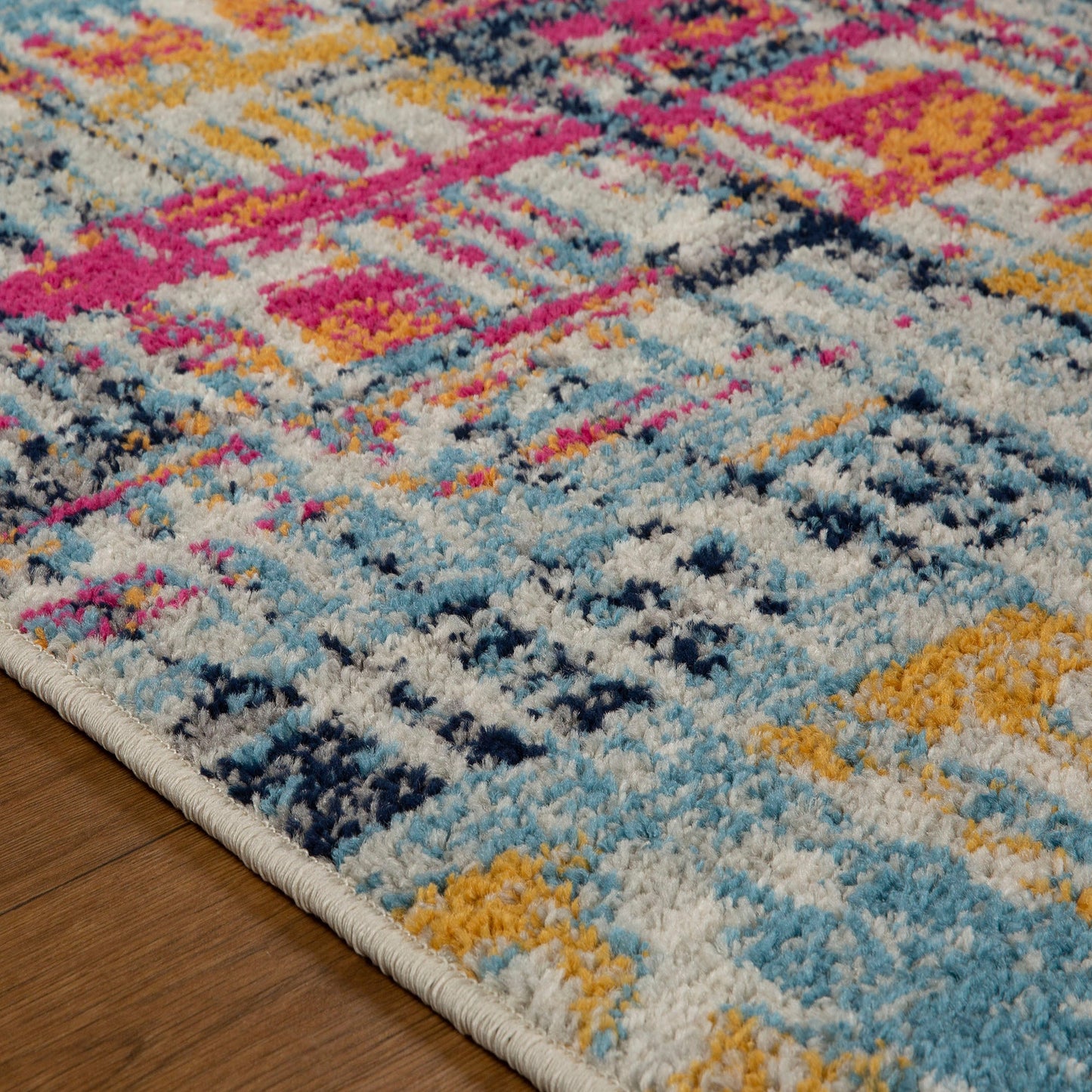 Gilbert 4152 Q Distressed Rug - Multi