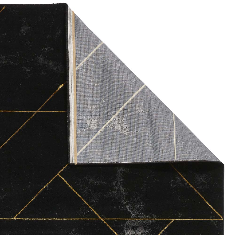 Craft 23299 Black/Gold Rug