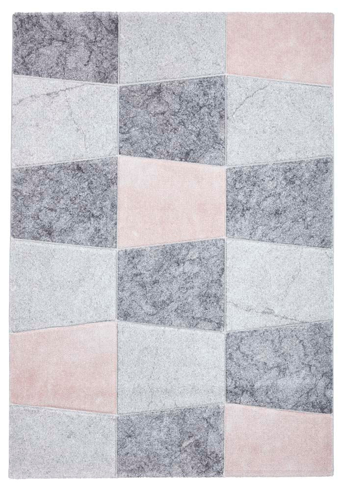 Brooklyn 22192 Grey/Rose Rug
