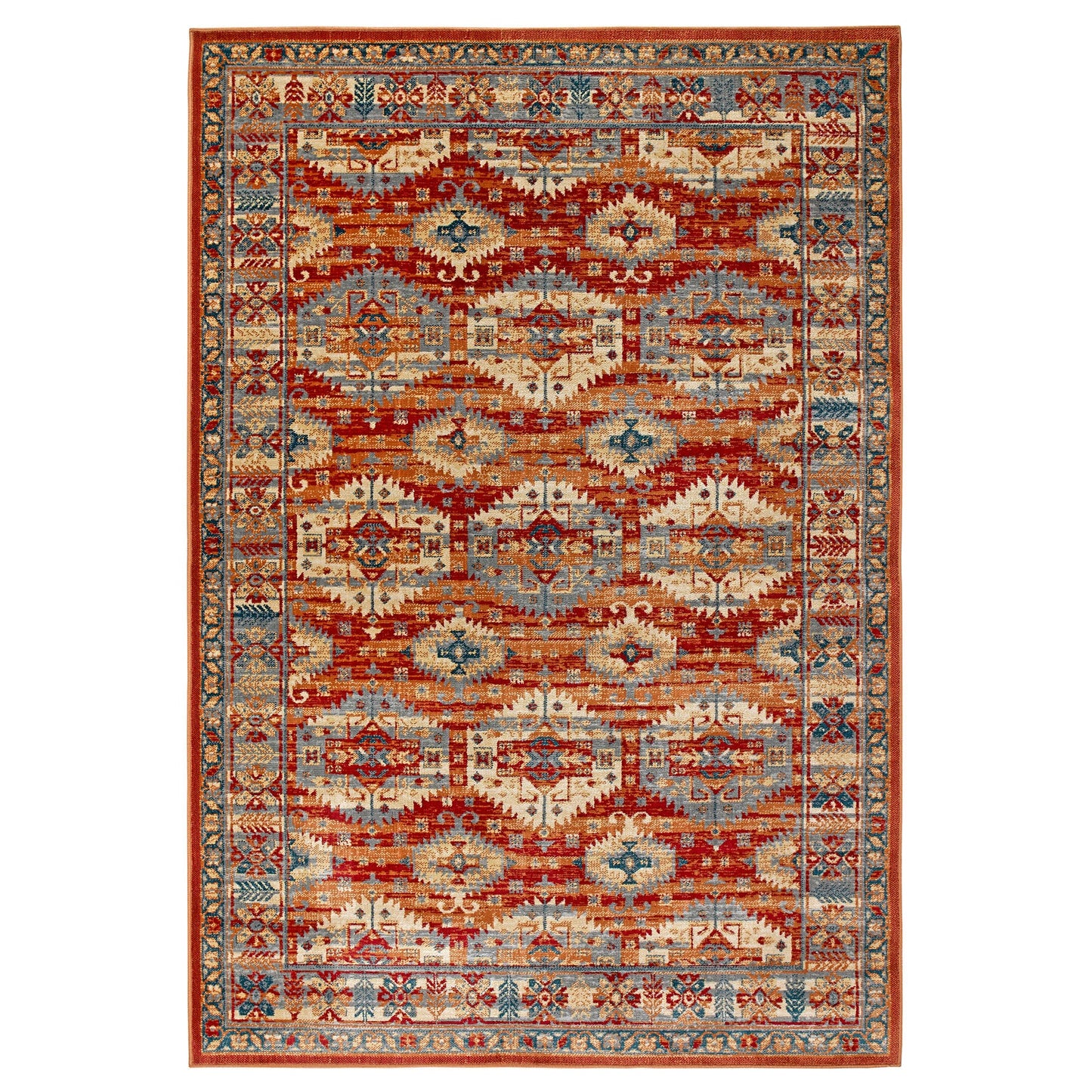 Valeria 8024 R Traditional Rug - Multi