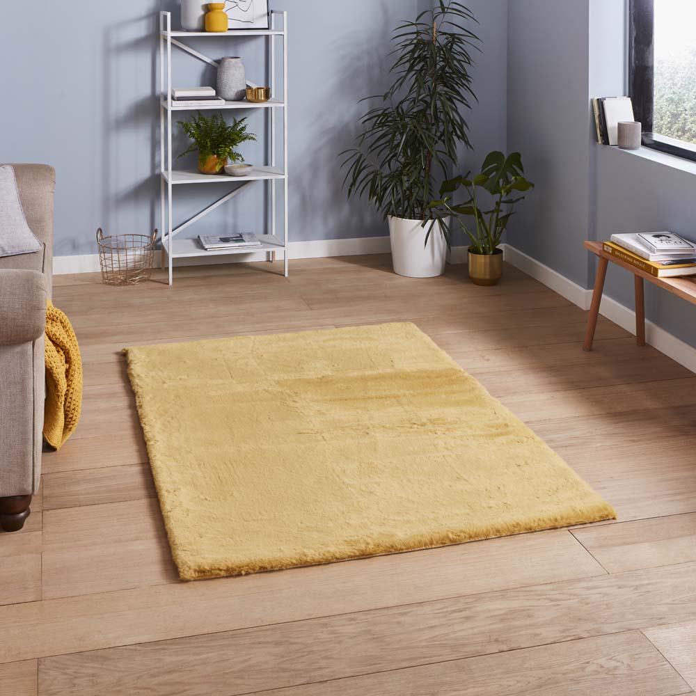 Teddy Yellow Rug