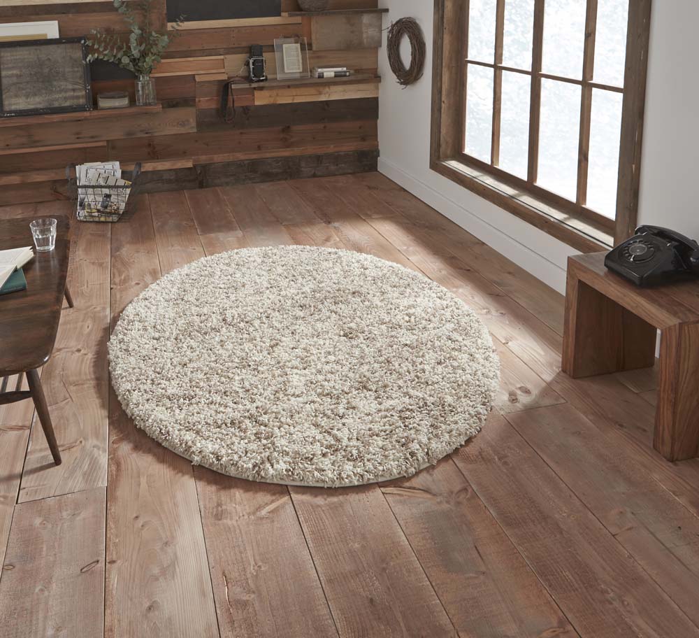 Vista 4803 Cream Circle Rug