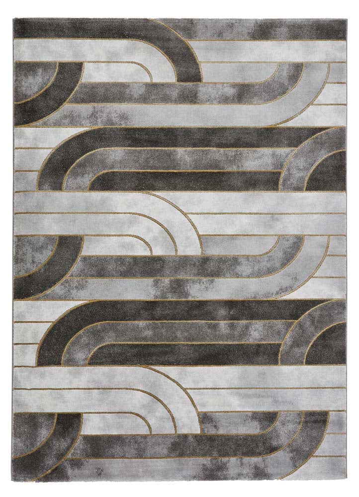 Craft 23430 Grey/Gold Rug