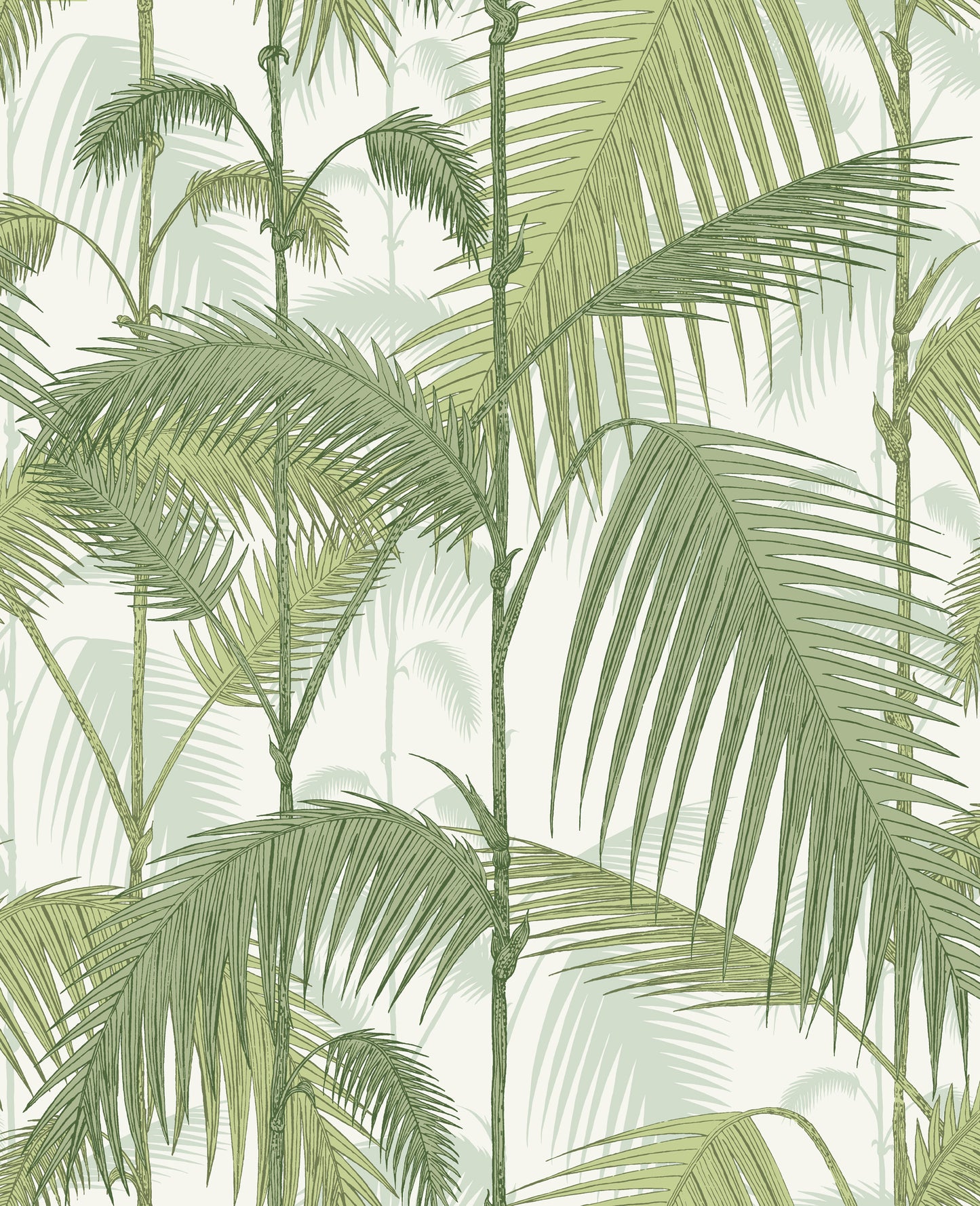 Palm Jungle Fabric F111/2007LU By Cole & Son