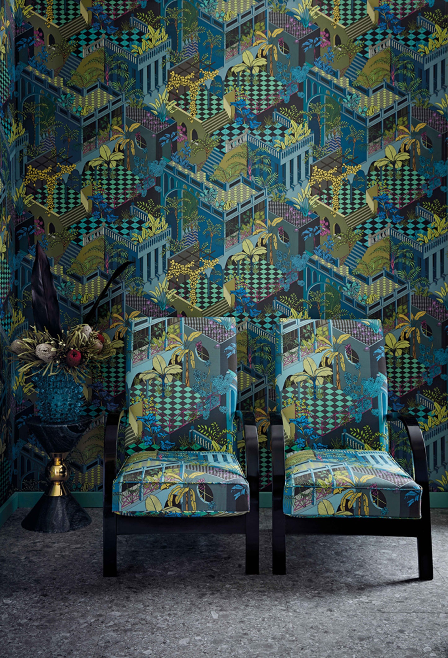 Miami Fabric F111/4012 By Cole & Son