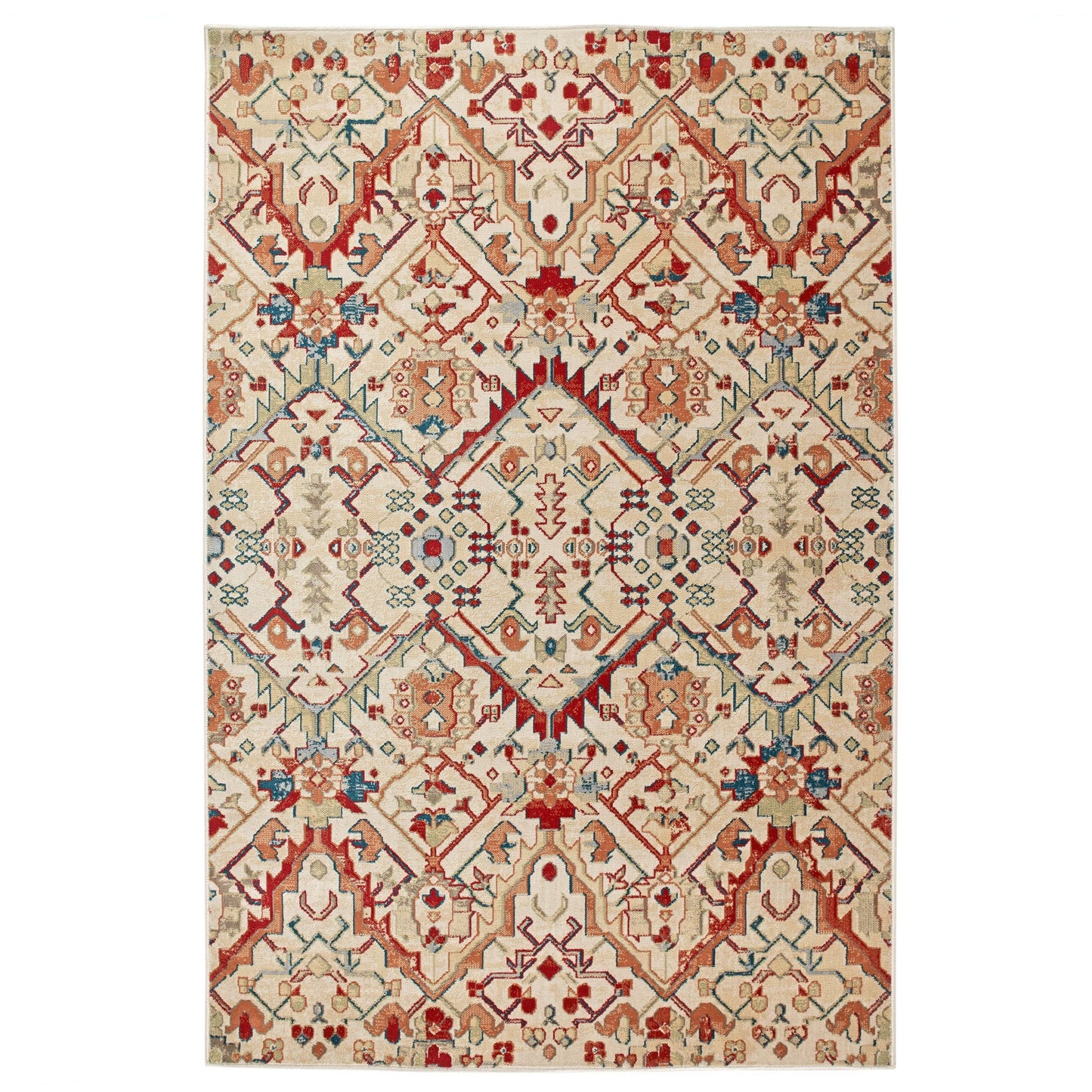 Valeria 20 W Traditional Rug - Multi