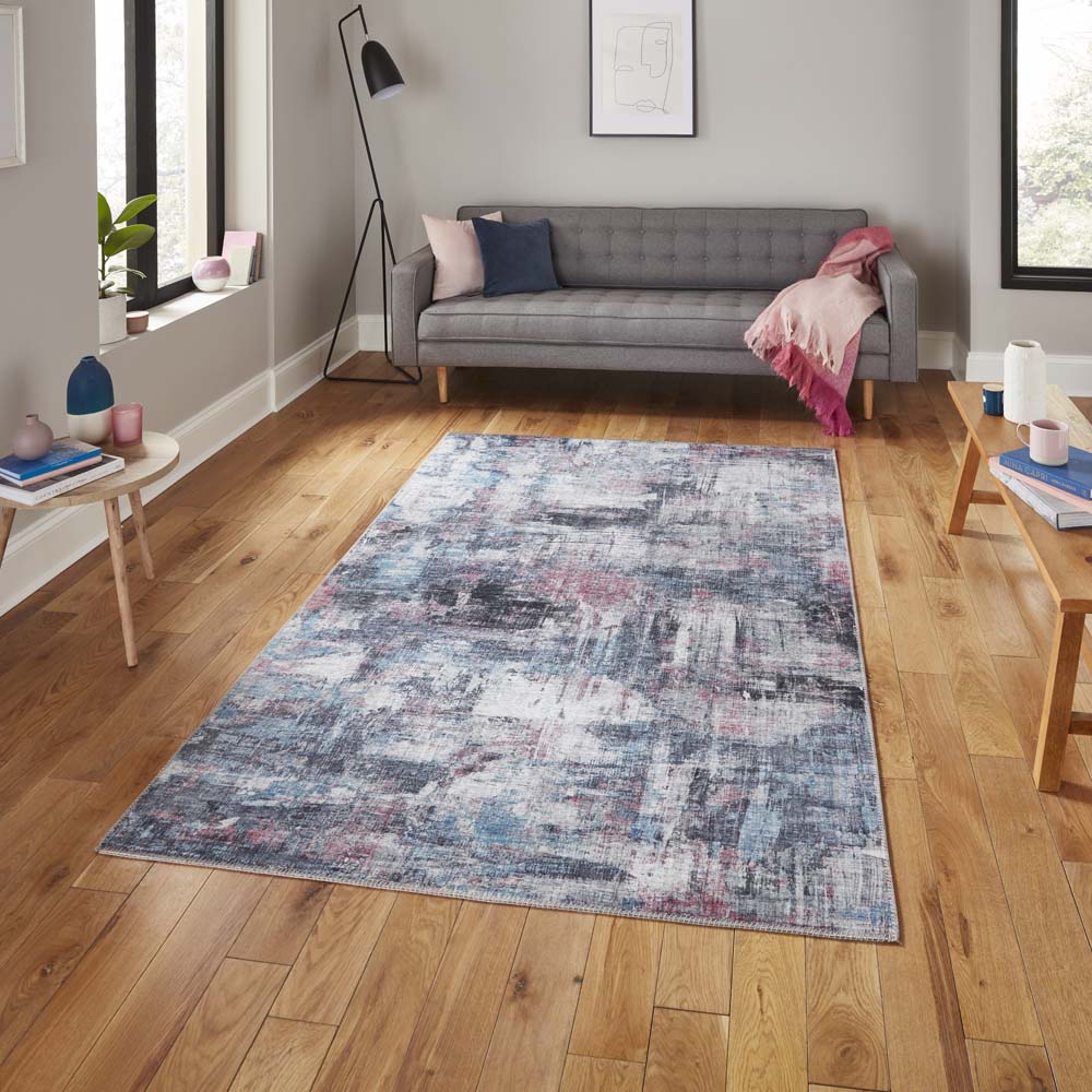 Rio G4719 Pink/Blue Rug