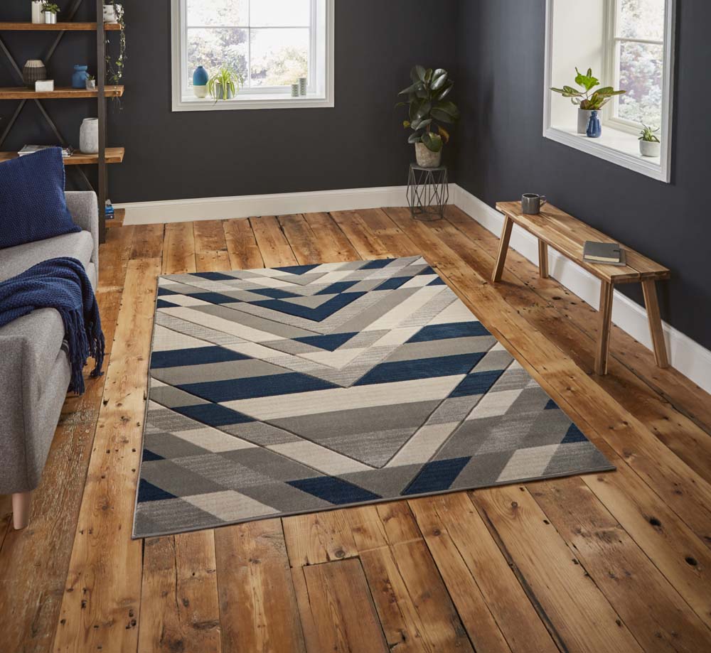 Pembroke G2075 Grey/Blue Rug