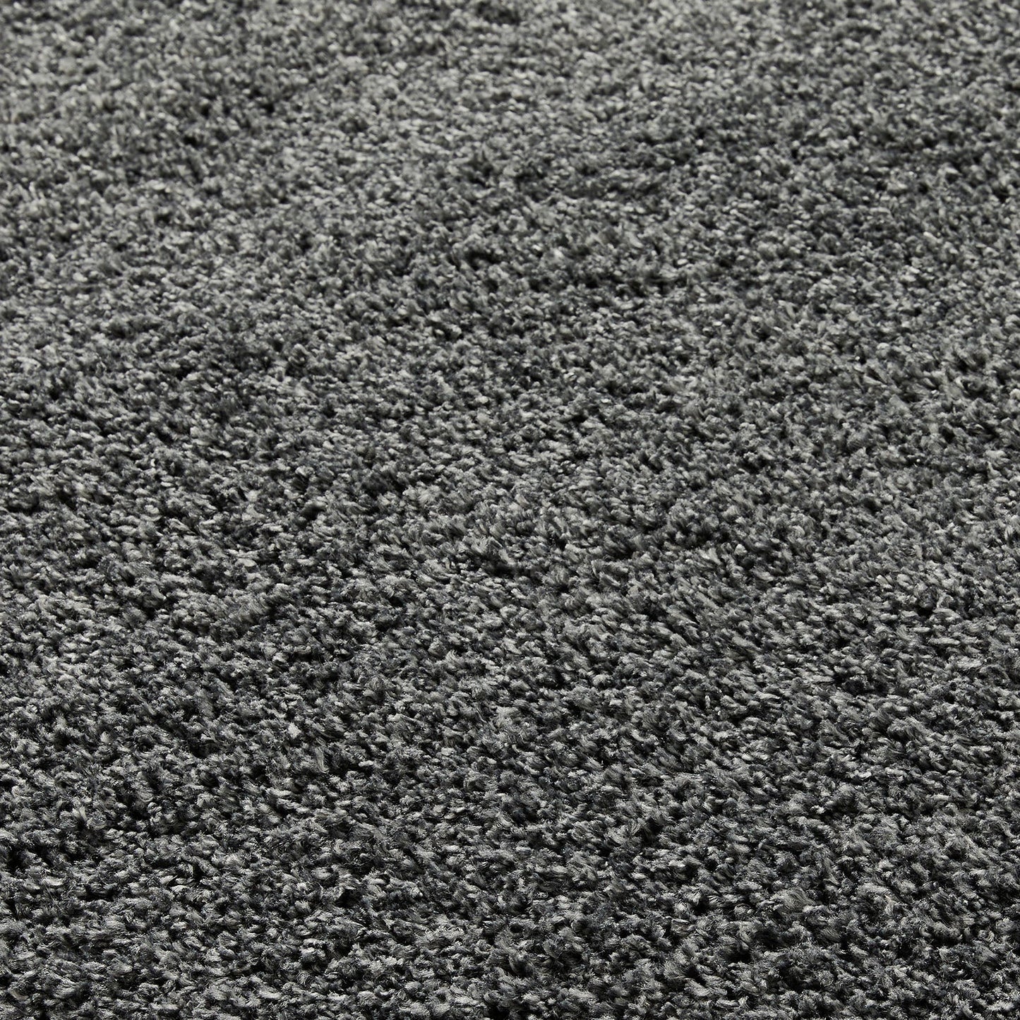 Serene Charcoal Plain Rug - Charcoal