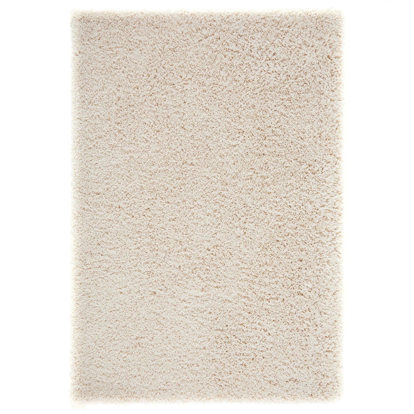 Serene Cream Plain Rug - Cream