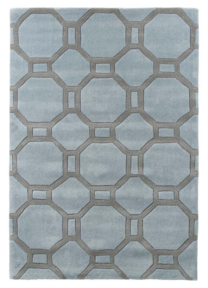 Hong Kong 4338 Blue/Grey Rug