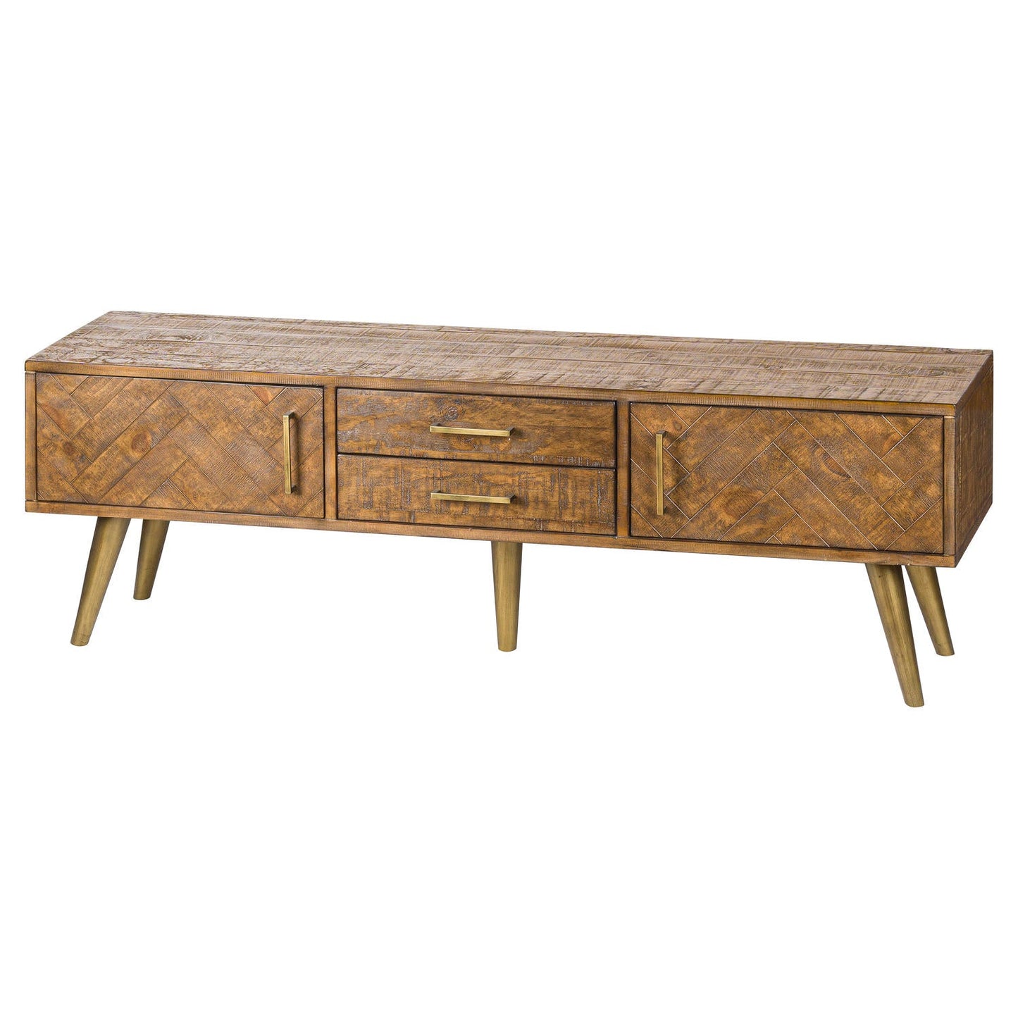 Havana Gold Large Media Unit (20456) By Hill Interiors