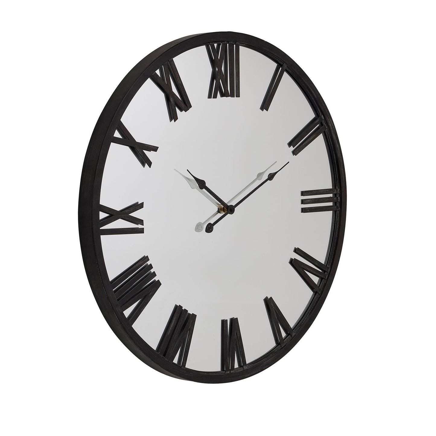 Marston Mirrored Wall Clock (21611) By Hill Interiors