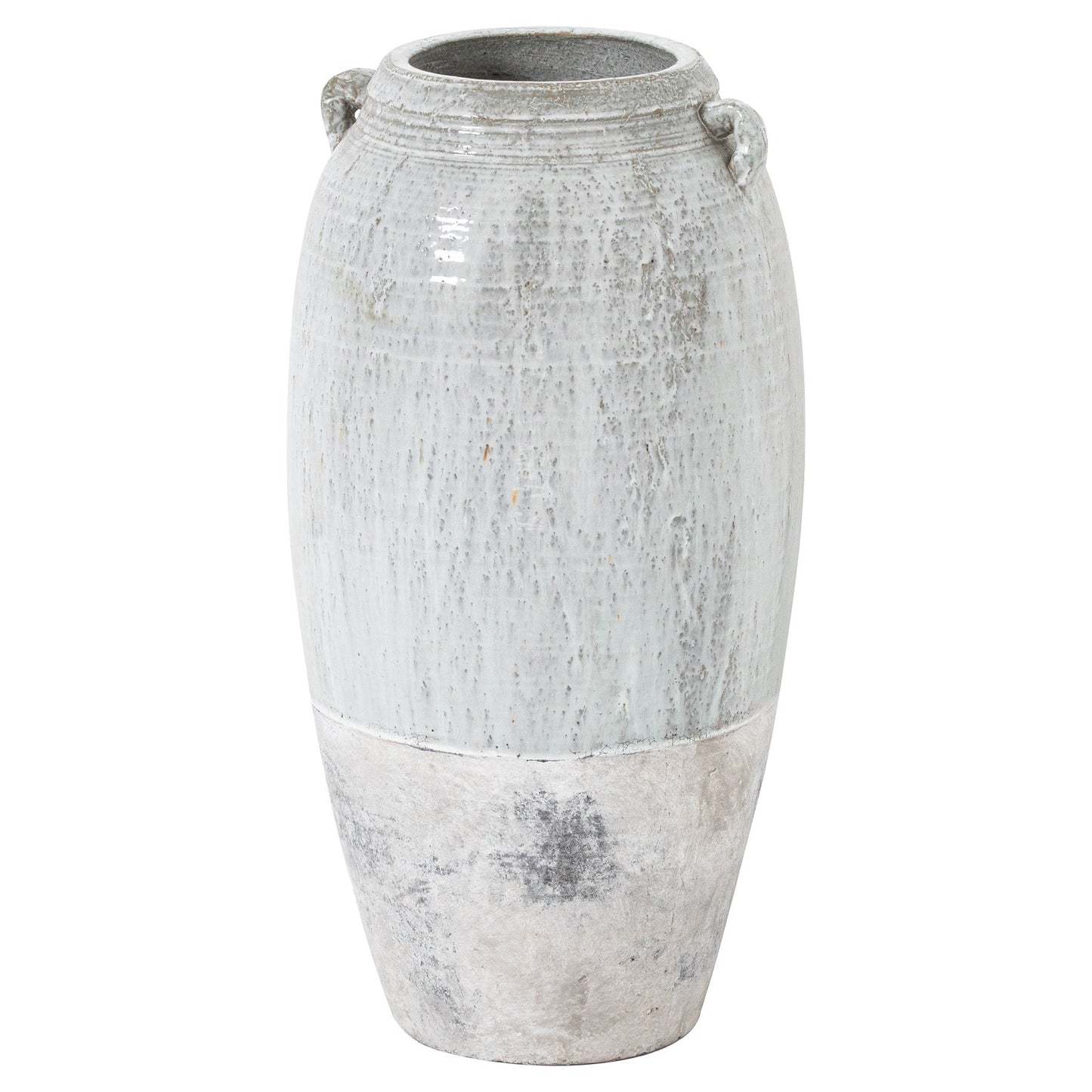 Large Ceramic Dipped Amphora Vase (21716) By Hill Interiors