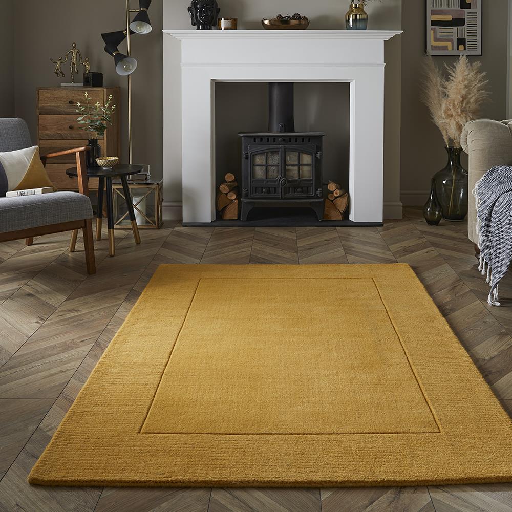 Esme Ochre Wool Rug