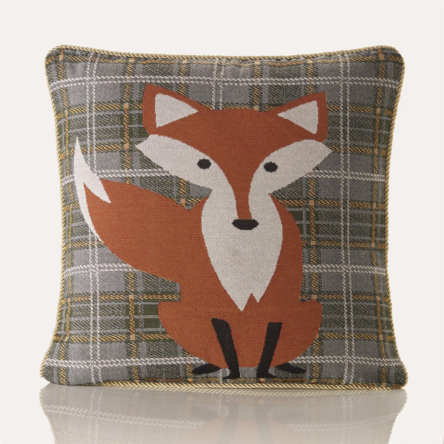 Multi Vixen Tapestry Cushion Cover
