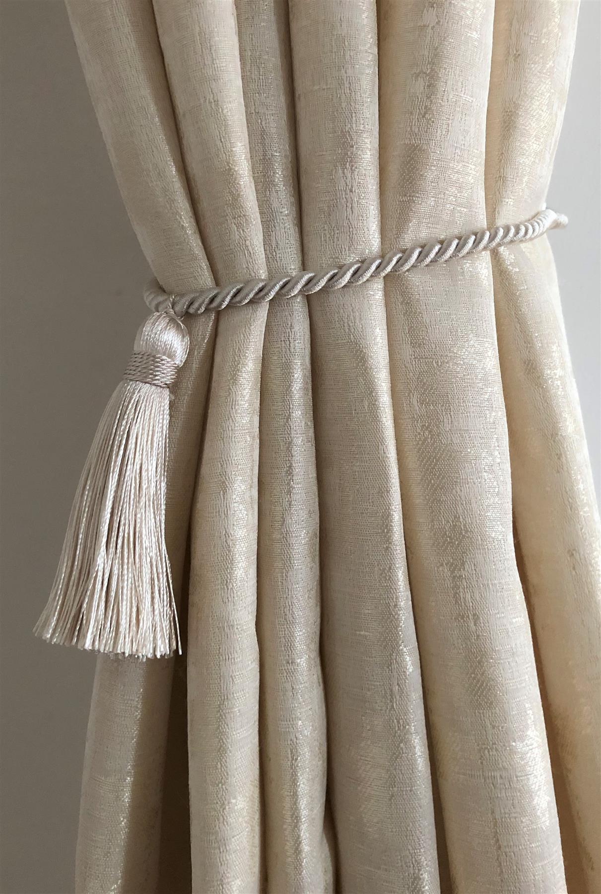 Cream Single Laura Curtain Tie Back