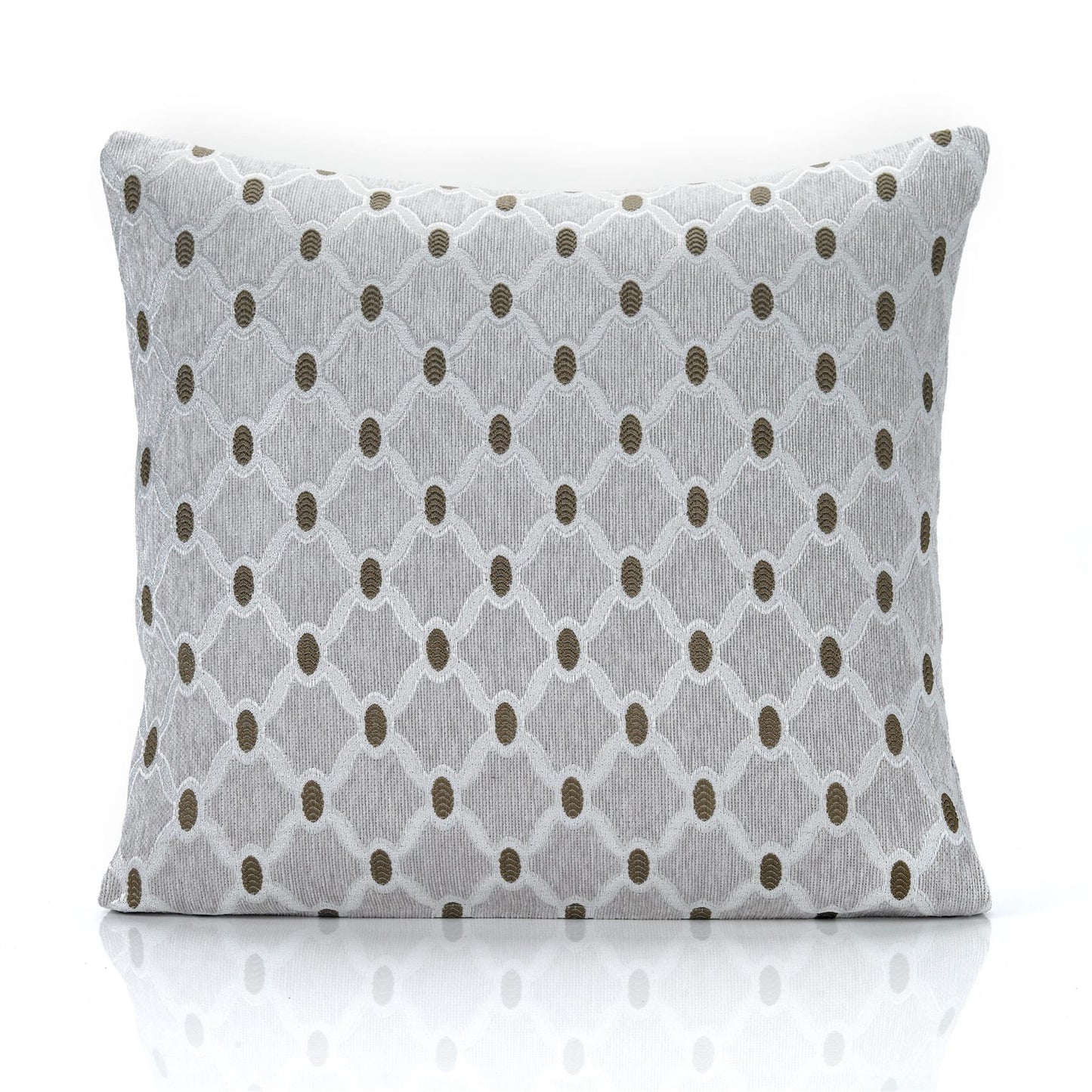 Cream Berkle Chenille Cushion Covers