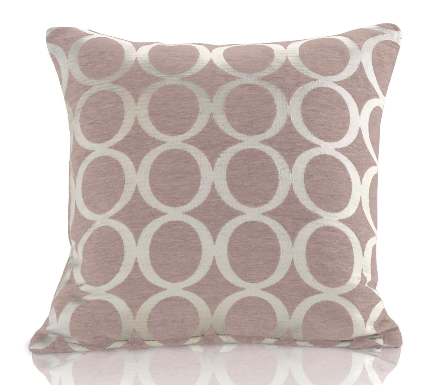 Blush Ooh Chenille Cushion Covers