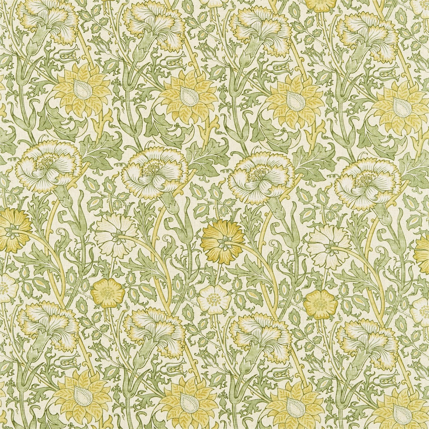 Pink & Rose Fabric by Morris & Co.