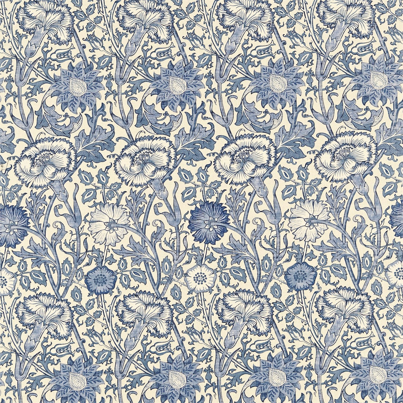 Pink & Rose Fabric by Morris & Co.
