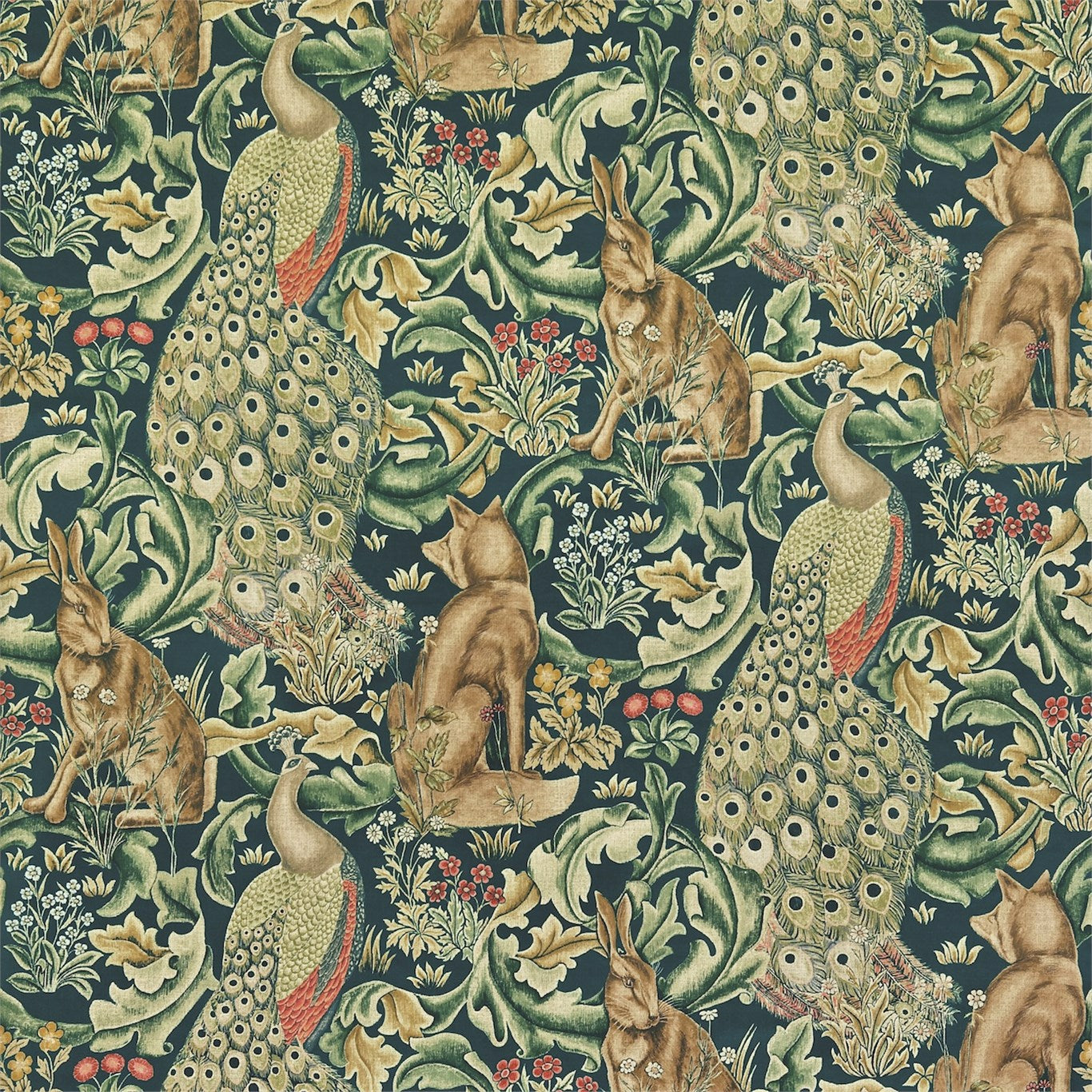 Forest Fabric by Morris & Co.