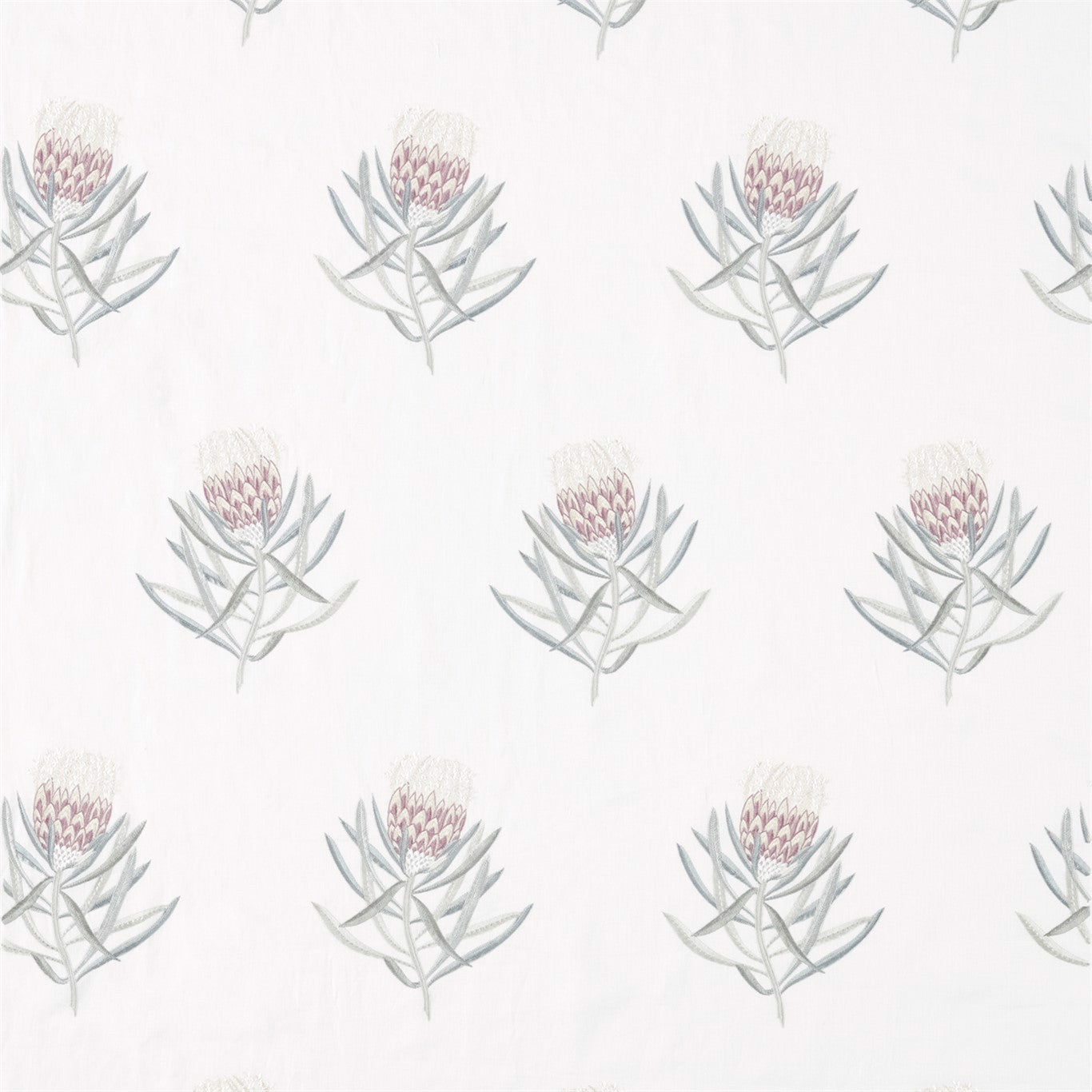 Protea Flower Fabric by Sanderson