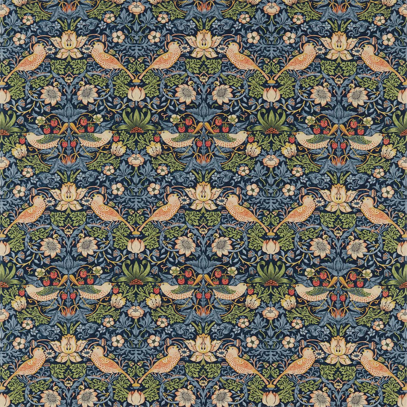 Strawberry Thief Fabric by Morris & Co.