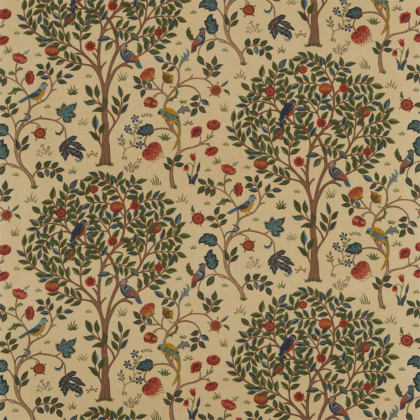 Kelmscott Tree Fabric by Morris & Co.