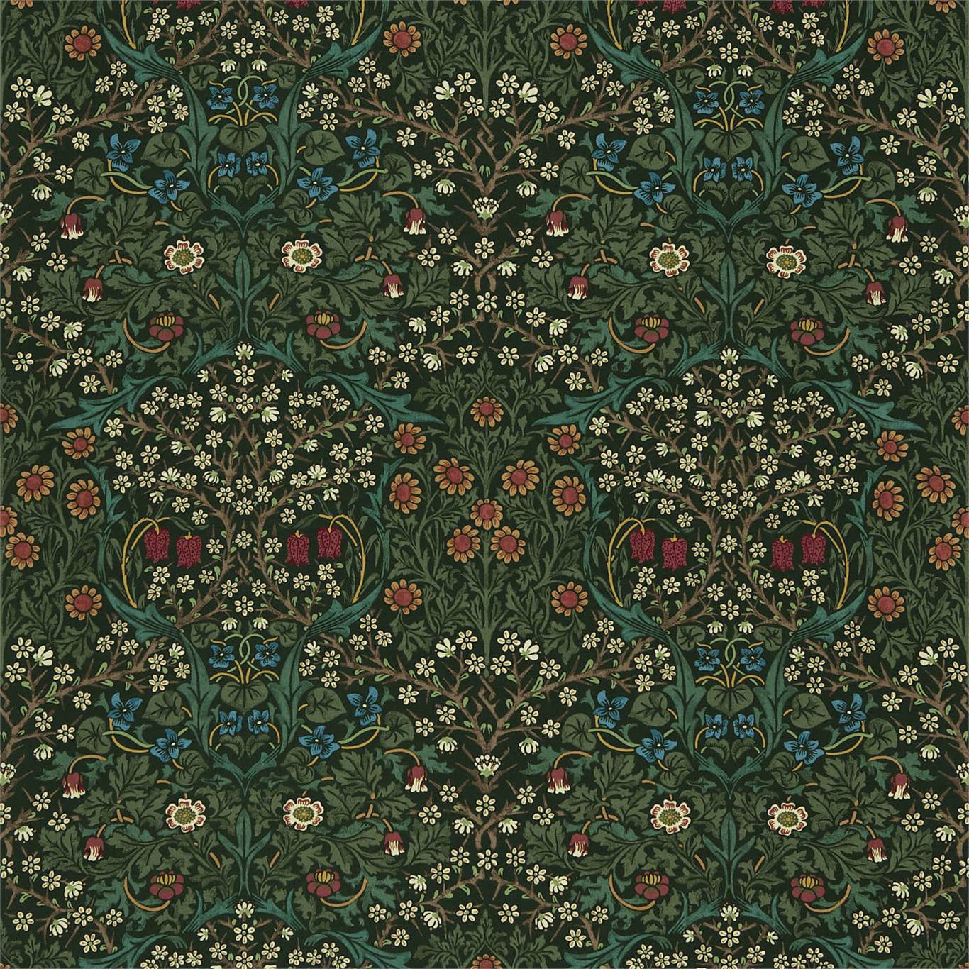 Blackthorn Fabric by Morris & Co. - DCMF226707 - Green