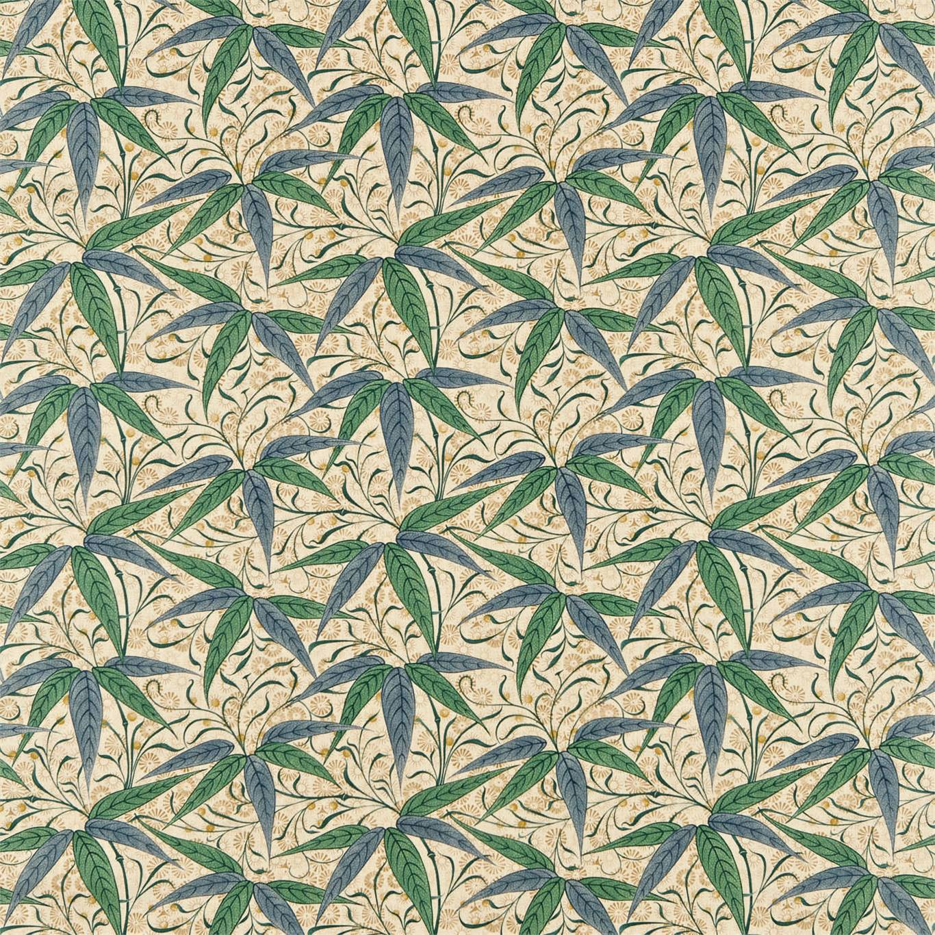 Bamboo Fabric by Morris & Co. - DCMF226710 - Thyme/Artichoke